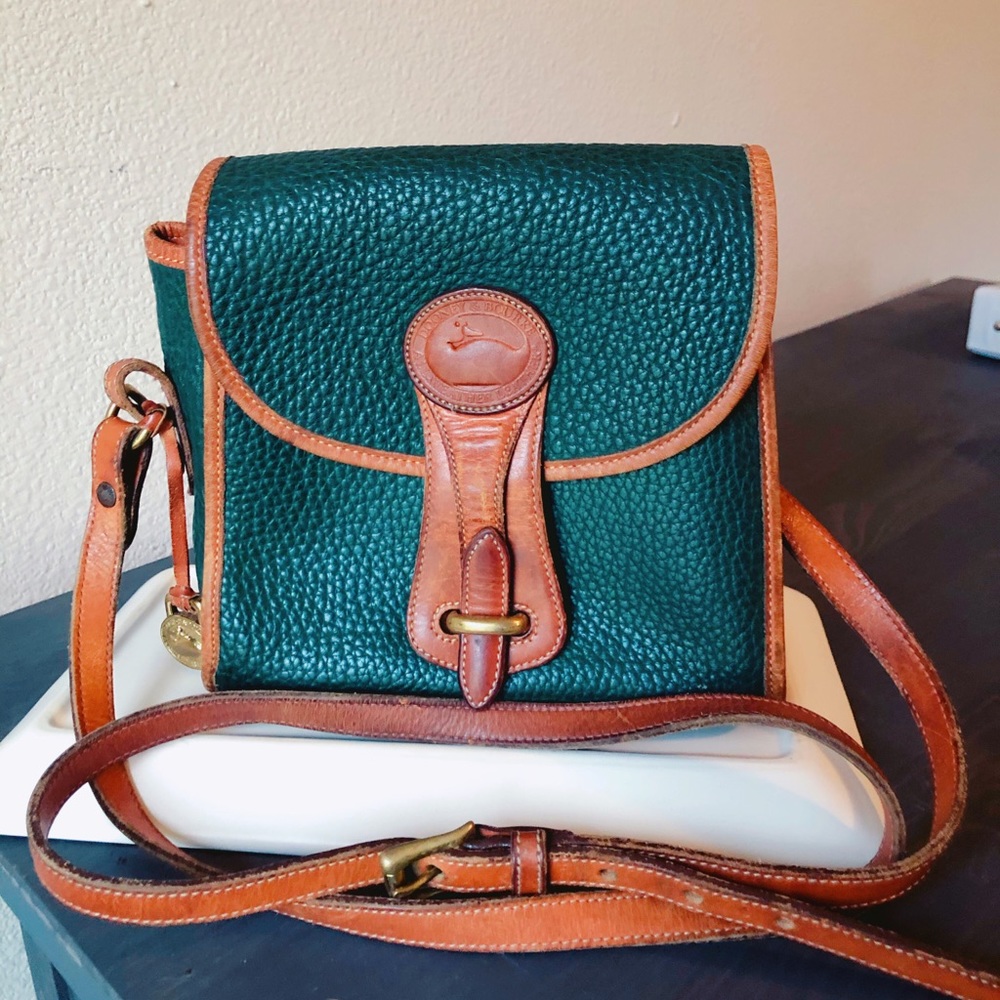 Dooney & Bourke Authentic Fir Green Crossbody Bag
